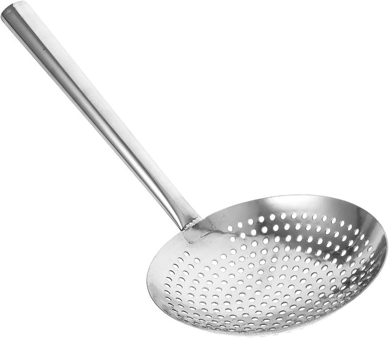 Stainless Steel Magnetic Skimmer Ladle Long Handle Heat Resistant Strainer Spoon - Image 1